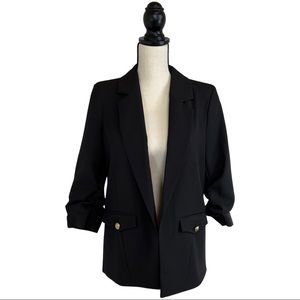 NEW - River Island Ruched Sleeve Blazer Size Petite 6